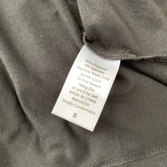 LuLaRoe Julia Solid Black Unicorn - NEW! (bin2) - Picture 5 of 6